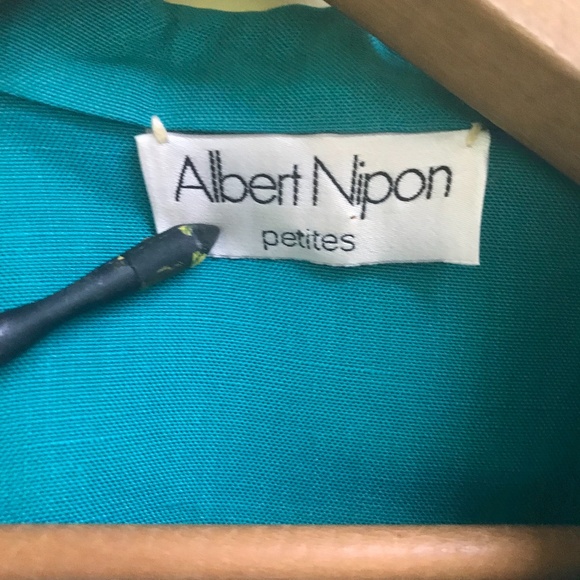 Vintage Albert Nipon Double Breasted Button Dress - Picture 6 of 11